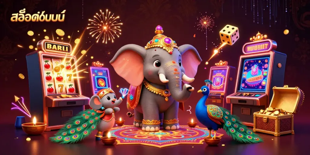 Experience excitingสล็อตออนไลน์ jackpots with vibrant, dynamic casino visuals.