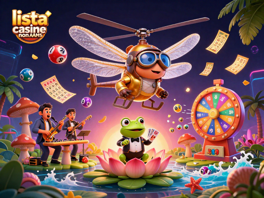 Gioca con la lista casino online non AAMS mentre il pilota di drago lotta con la fortuna al casinò.